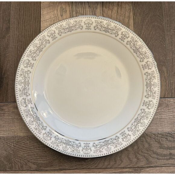 NORITAKE EMINENCE 6905 Made in Japan 10.5" Dinner Plate Replacement Platinum Rim - Picture 1 of 6